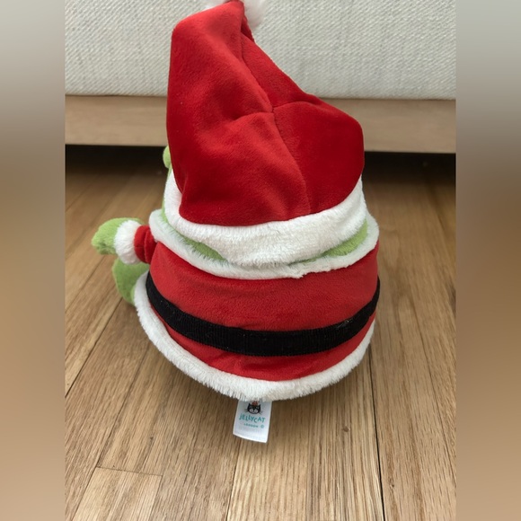 Jellycat Santa Ricky Rain Frog - Picture 3 of 4